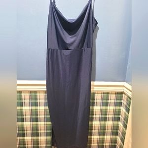 Non-con Straight Navy Blue Dress